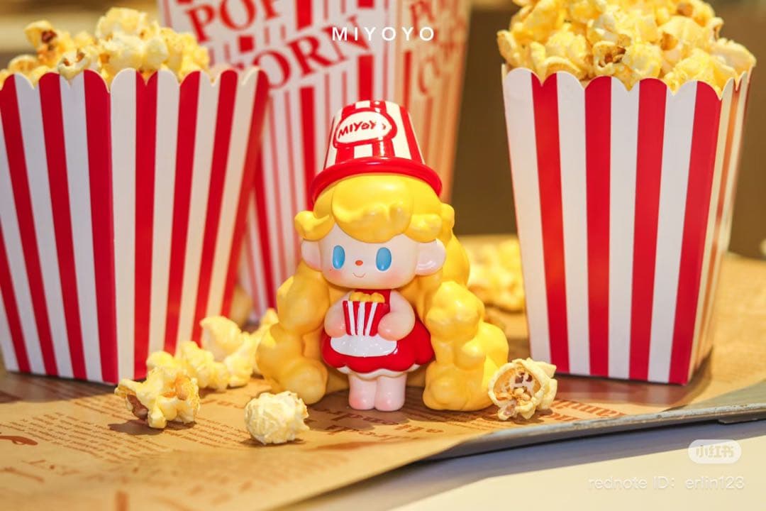 1/26まで★【99体限定】芝麻二林 MIYOYO（ミヨヨ）ポップコーン