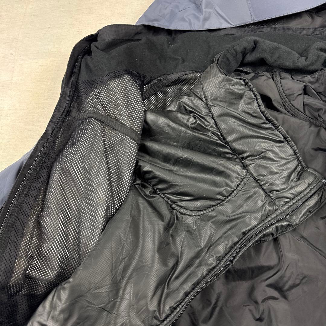 llbean ナイロンジャケット マウンテンパーカー プリマロフト中綿ライナー