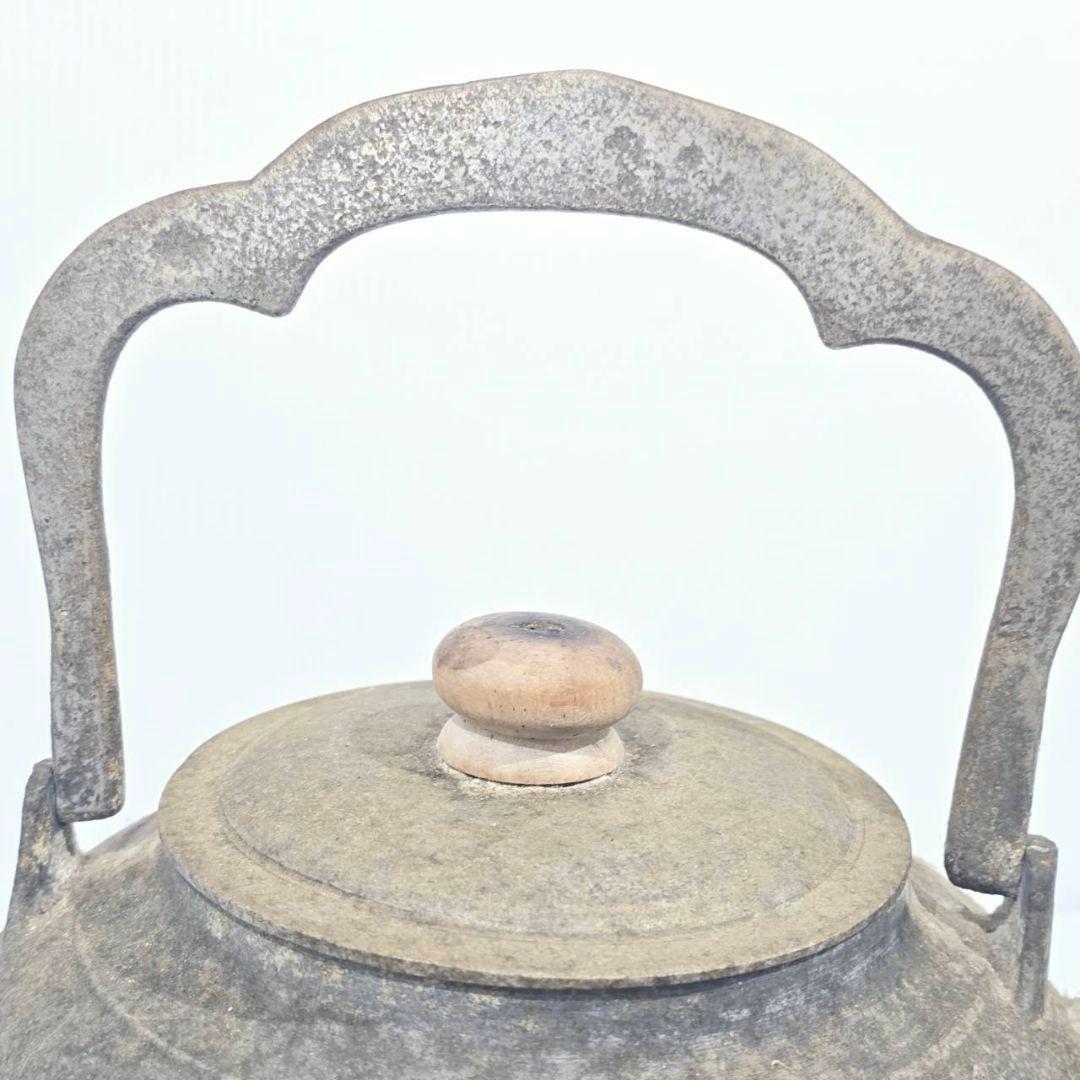 手取釜 鉄瓶 当時物 骨董品