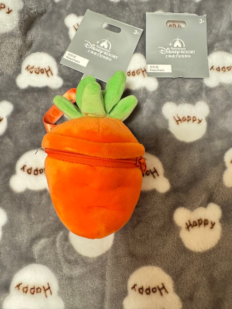 上海ディズニー ニンジン型ポーチ ぬいぐるみセット ズートピア