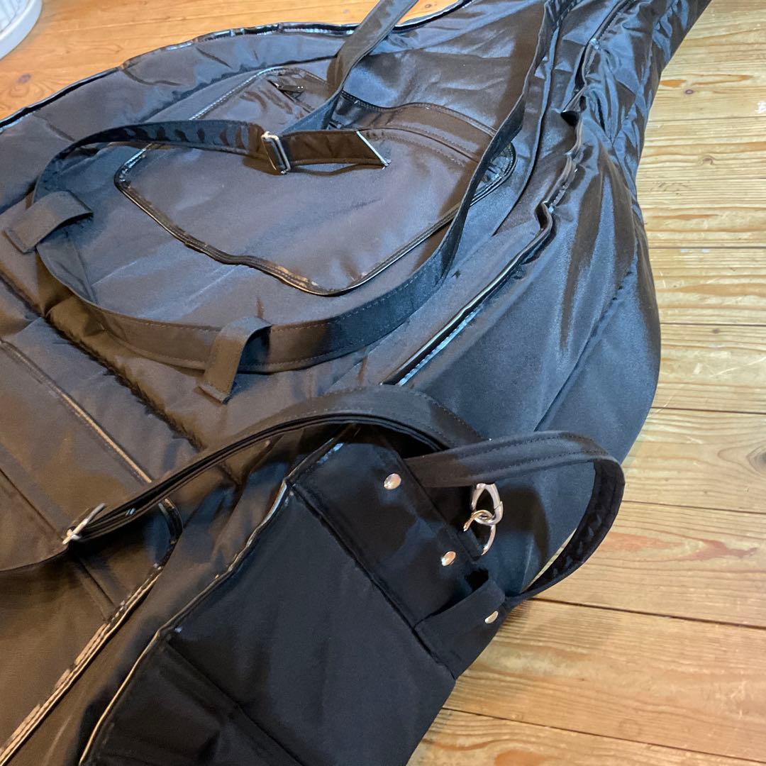 未使用品！コントラバス ケース Angelus ストラップ ソフトケース 日本製