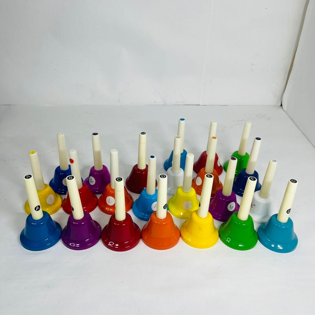 ハンドベル カラフル 23個セット