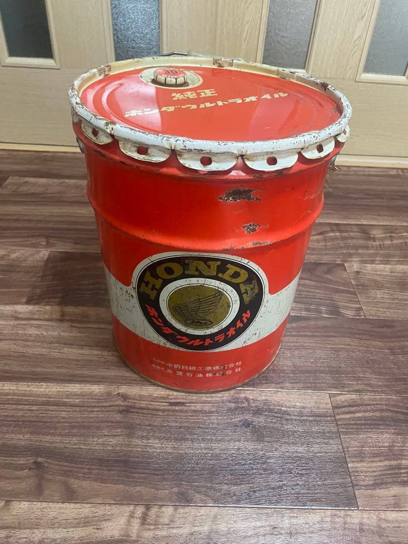 【希少】オイル缶　 HONDA ヴィンテージオイルバケツ