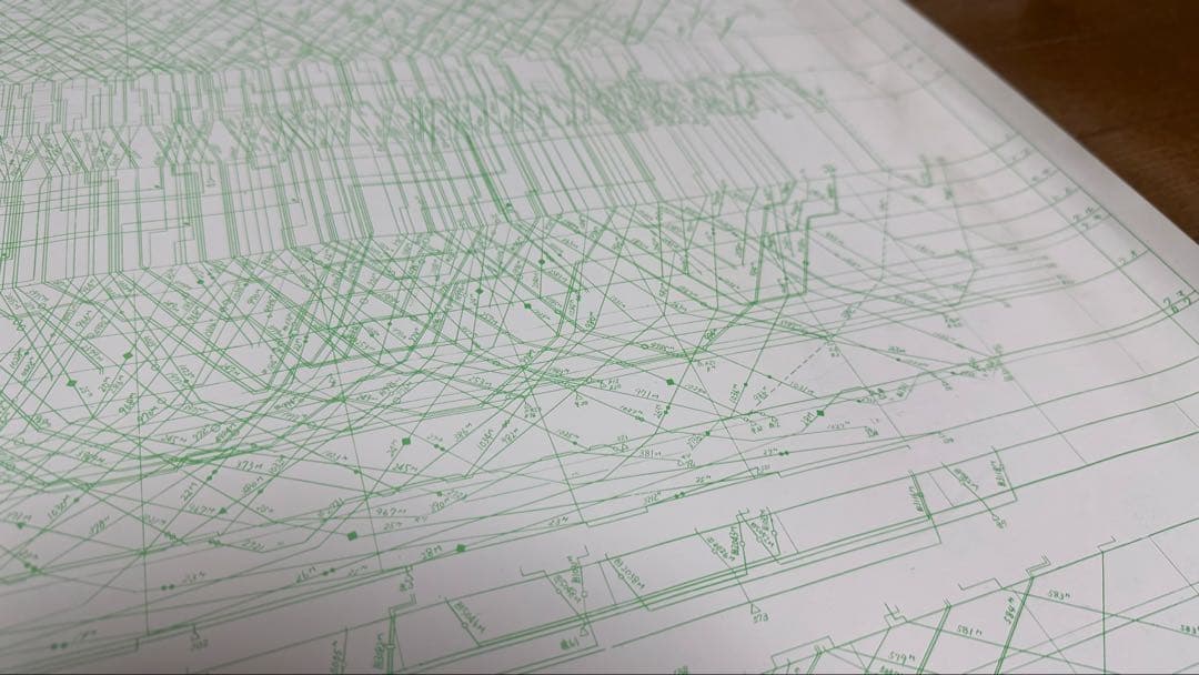 山陽・鹿児島・日豊・長崎・佐世保線電車運用図表（平日）[日本国有鉄道]