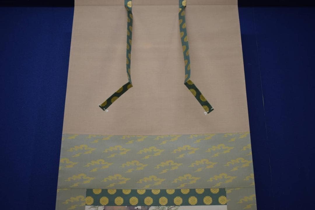 複製/酒井抱一/檜啄木鳥図/工芸/桐共箱付/布袋屋掛軸HJ-586