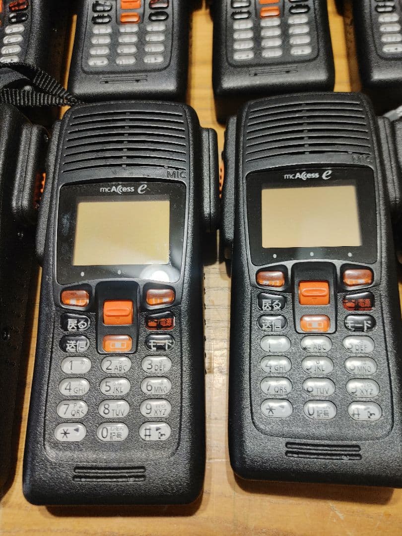 【ジャンク】Panasonic 携帯型無線機 EK-6175A 10台セット