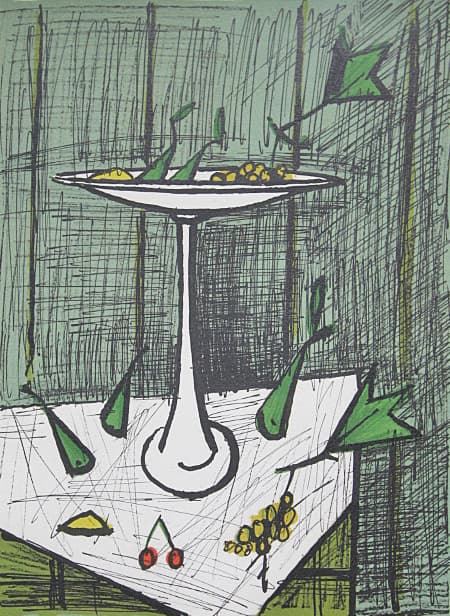 ビュッフェ【静物】 リトグラフ