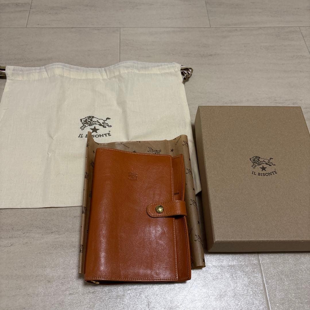 お値下げしました! IL BISONTE キャメルレザー スケジュール帳