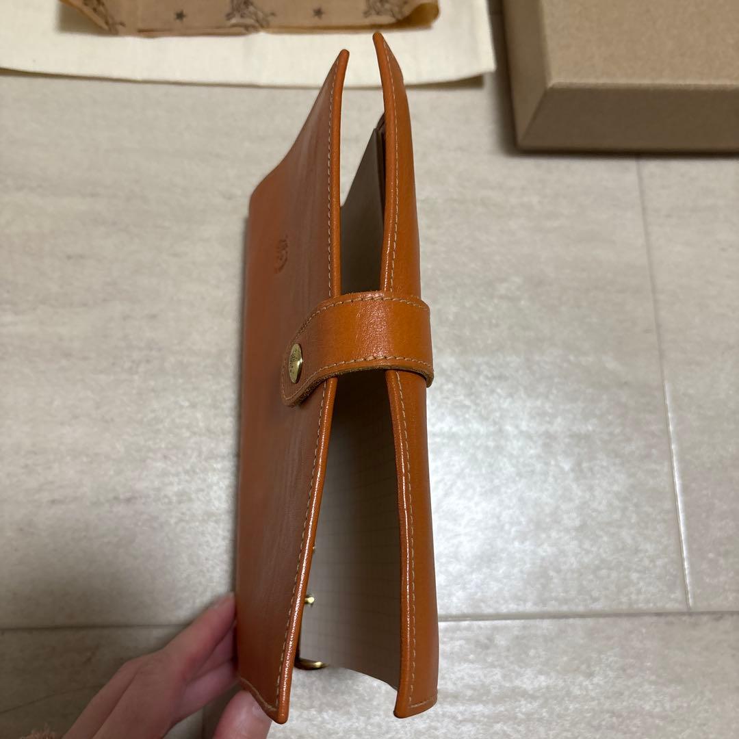 お値下げしました! IL BISONTE キャメルレザー スケジュール帳