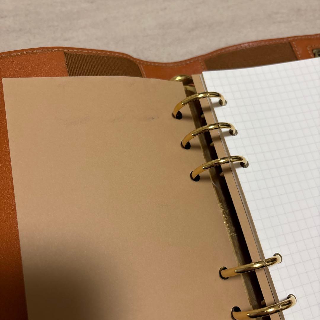 お値下げしました! IL BISONTE キャメルレザー スケジュール帳