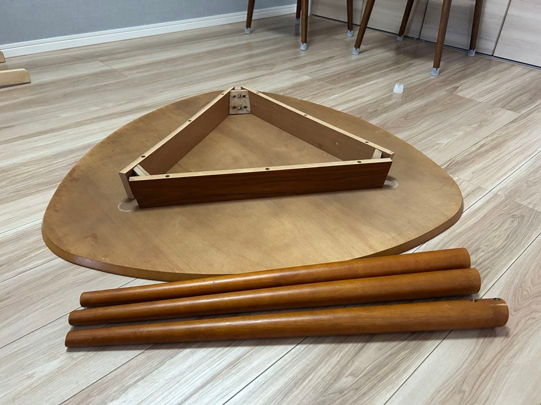 【みかん】NOCE ダイニングテーブルBF2458 ウォールナット