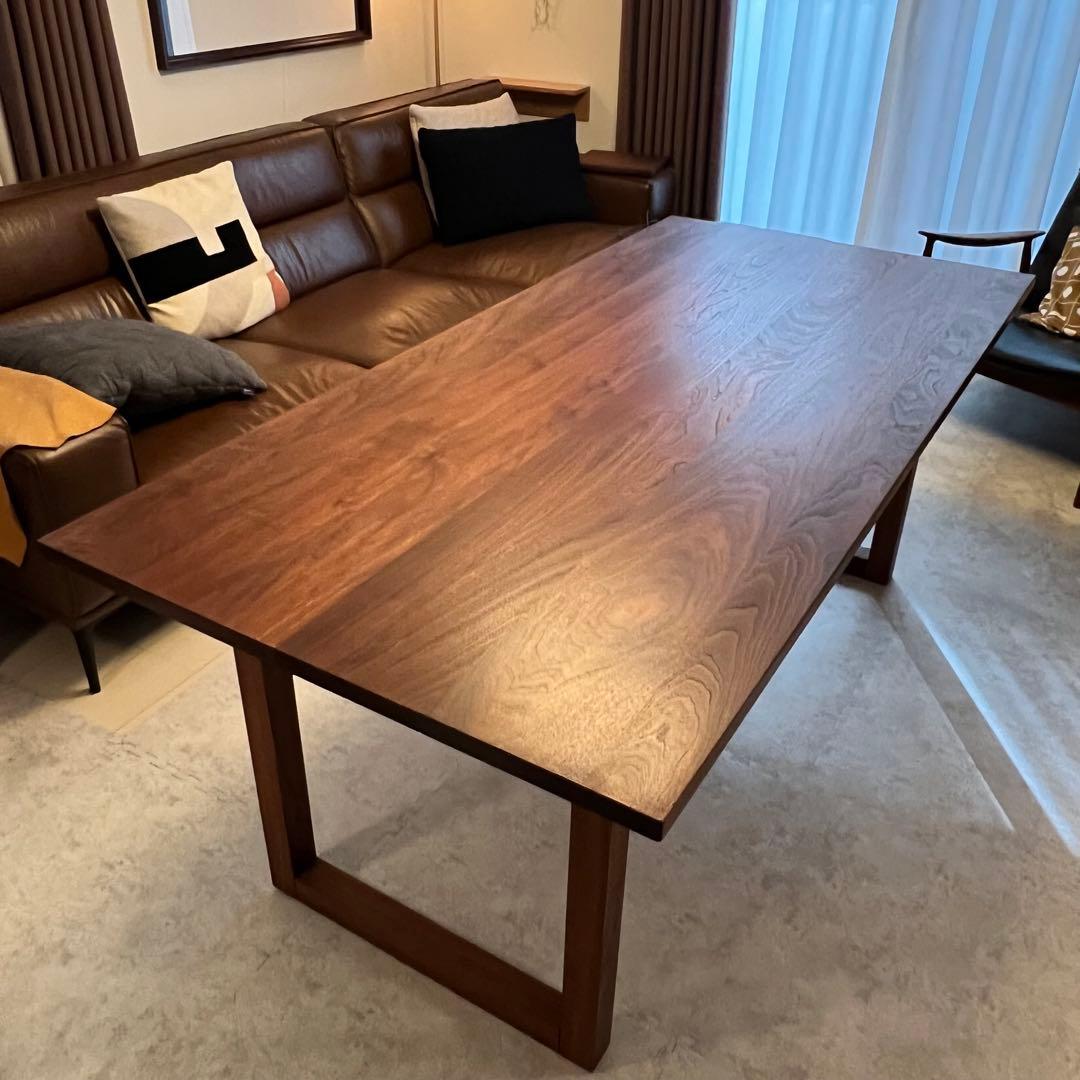 超美品⭐︎MASTERWALマスターウォール　ウォールナット ダイニングテーブル