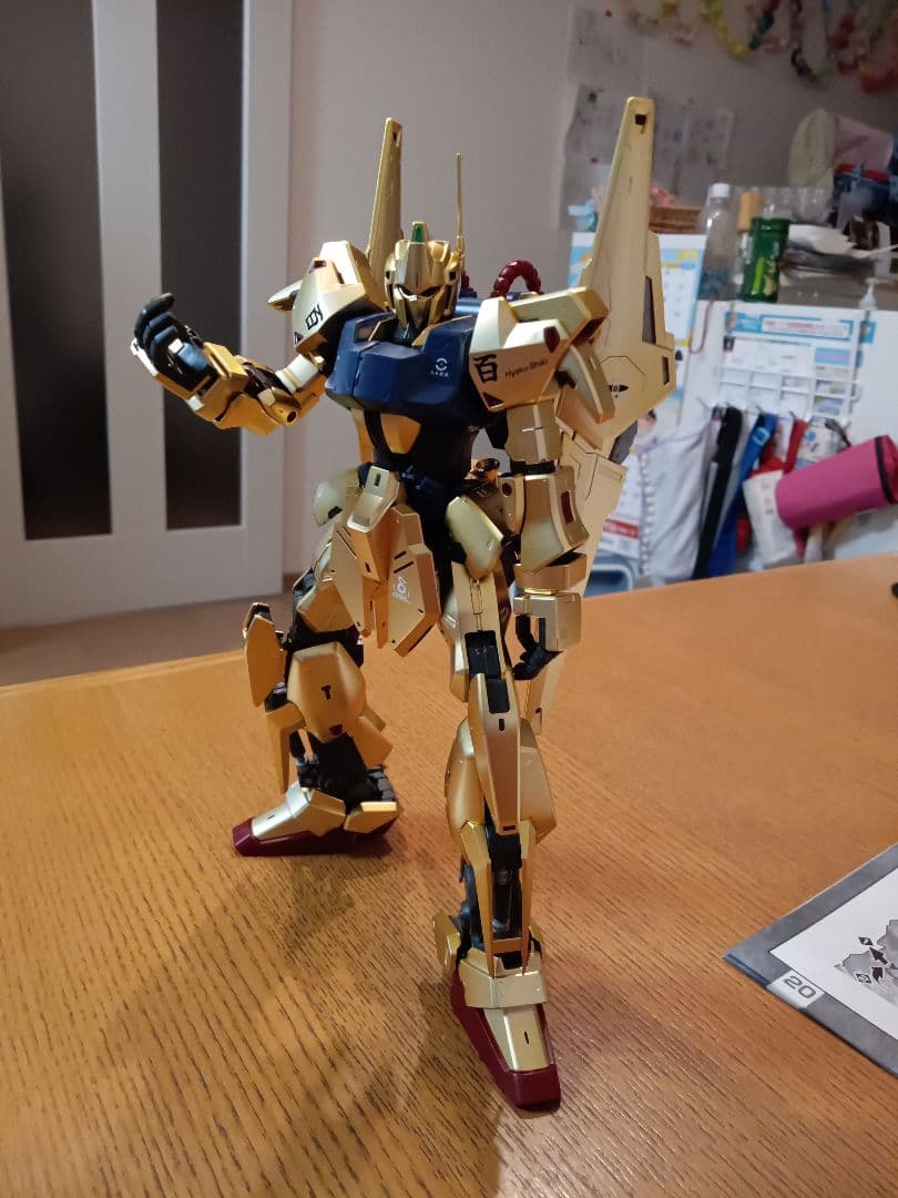 ガンプラ　mg 完成品　百式