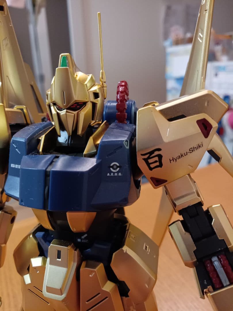 ガンプラ　mg 完成品　百式