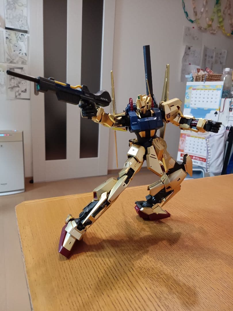 ガンプラ　mg 完成品　百式