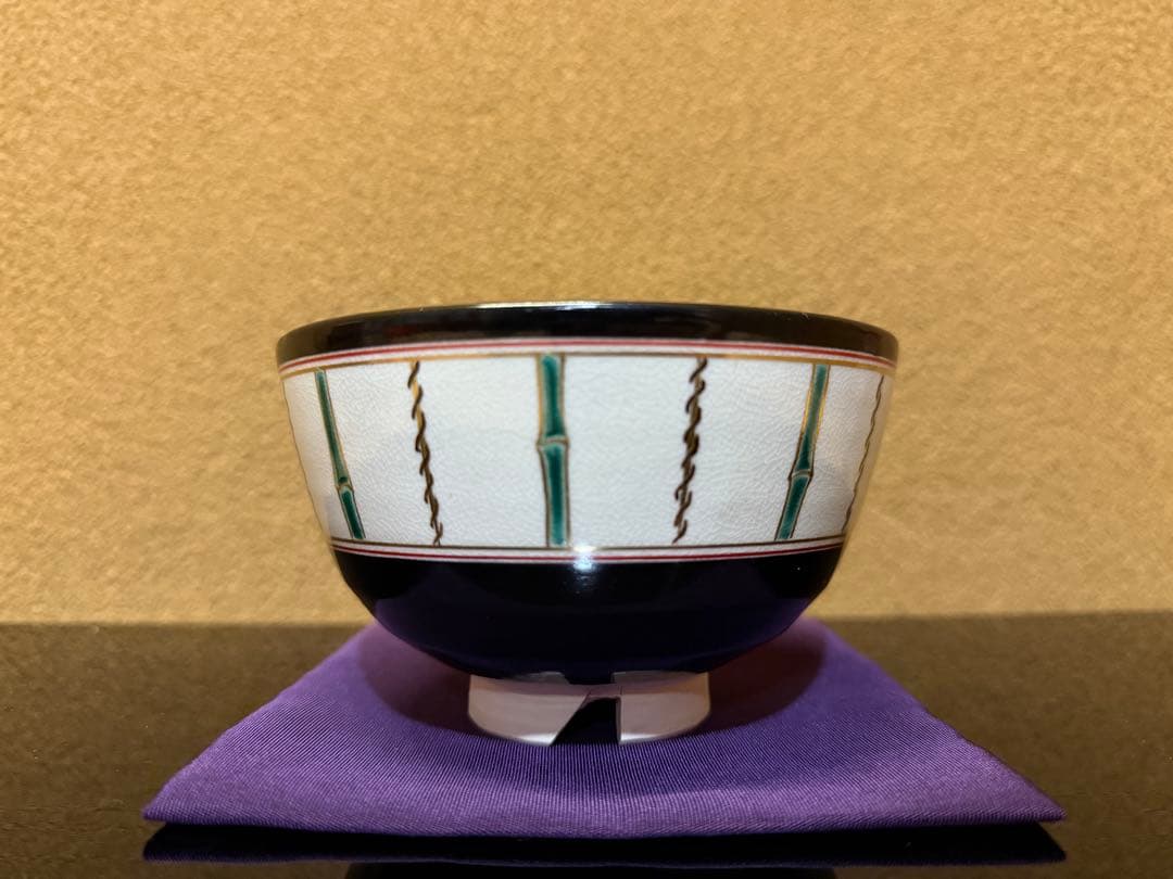 宮川香斎　真葛香斎　竹ノ絵茶碗