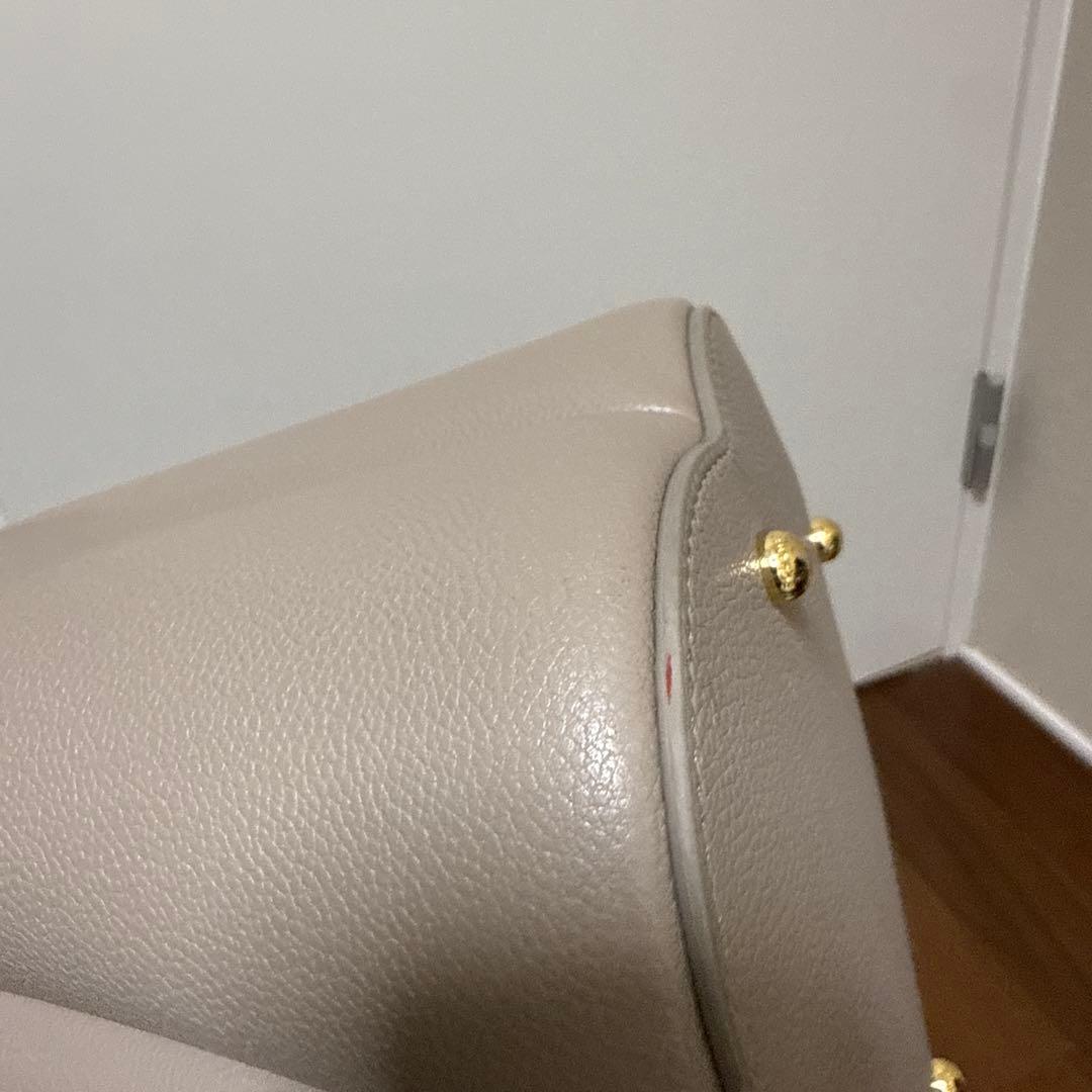 ポレーヌ　HUIT カヌレバック トープ(グレージュ)大サイズ