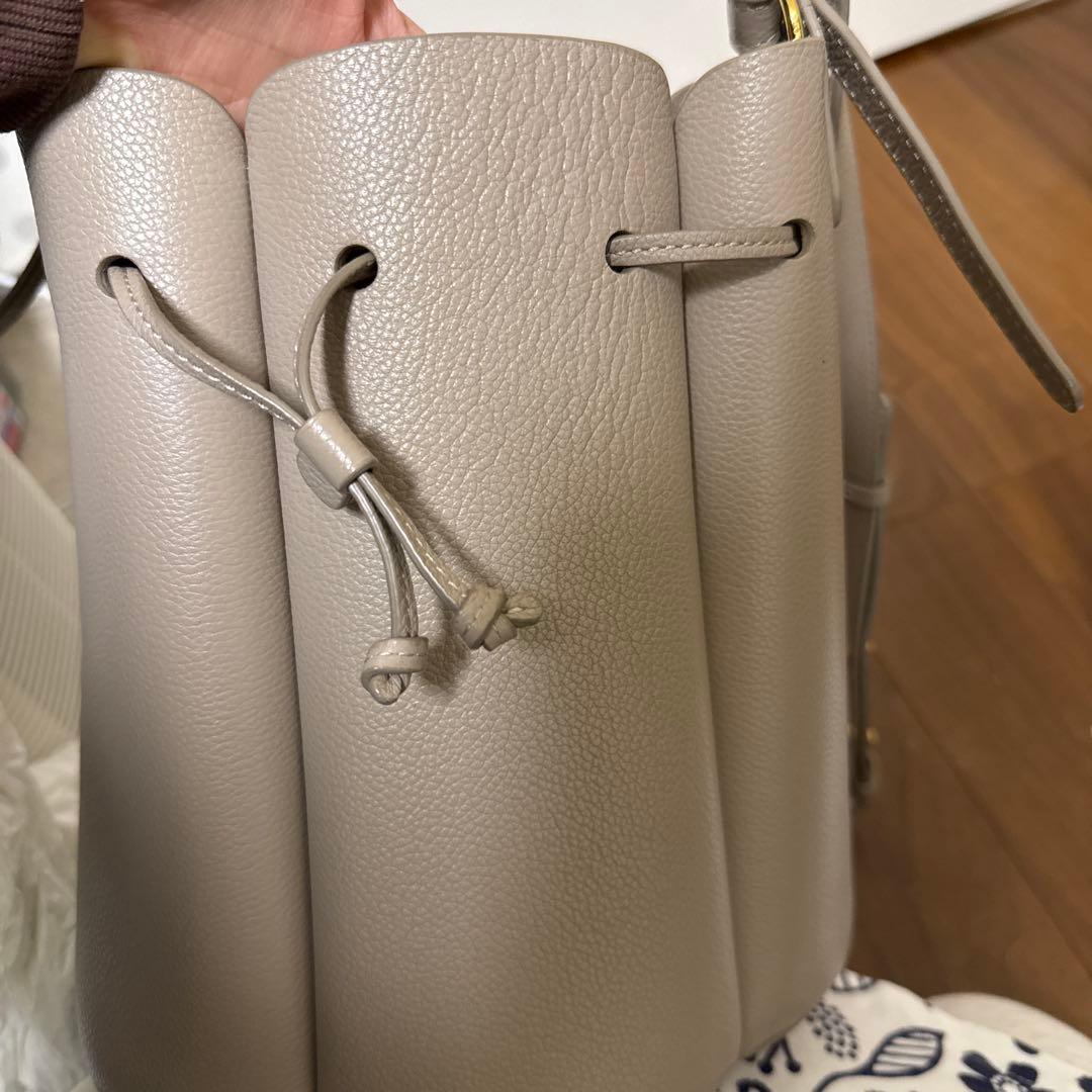 ポレーヌ　HUIT カヌレバック トープ(グレージュ)大サイズ