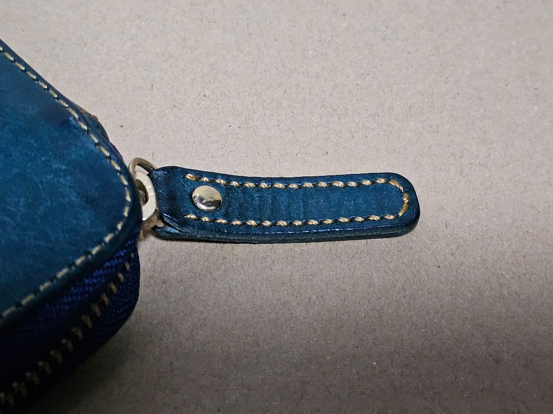 バハギア　ペンケース　ラウンドジップ型　プエブロ　オルテンシア