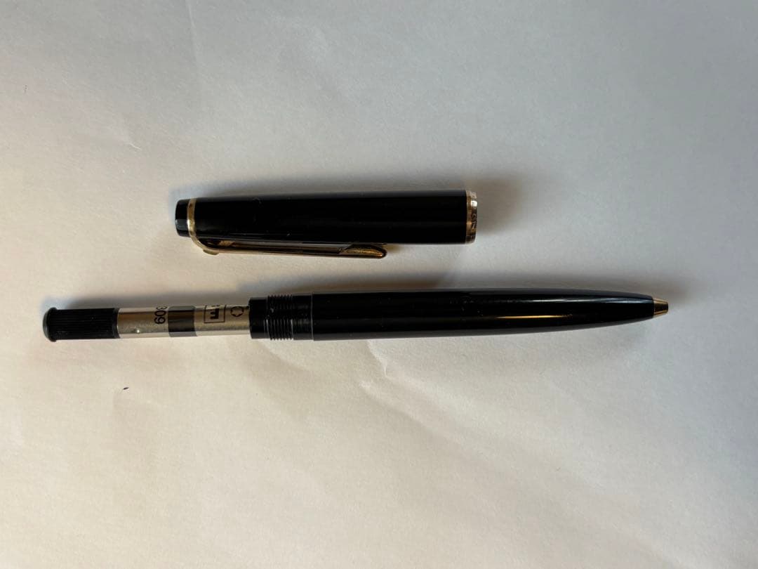 美品MONTBLANCモンブランボールペン ハンマートリガー レバーNO38黒軸