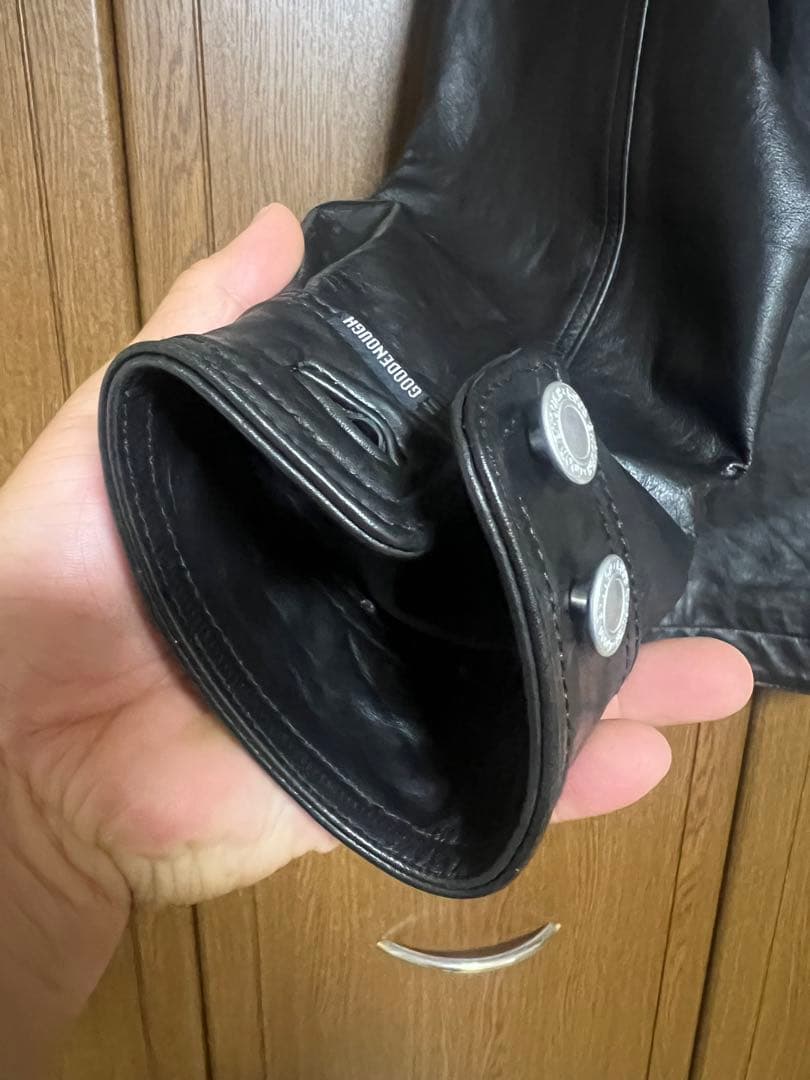 に*な様 美品　GOOD ENOUGH グッドイナフ レザージャケット　M