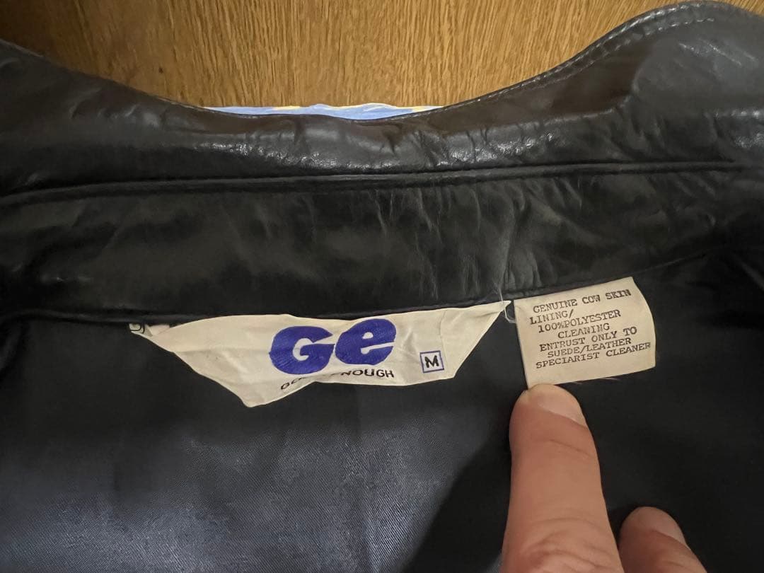 に*な様 美品　GOOD ENOUGH グッドイナフ レザージャケット　M