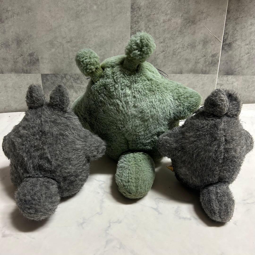 となりのトトロ　中トトロ　小トトロ ぬいぐるみ 徳間書店 3匹セット レトロ