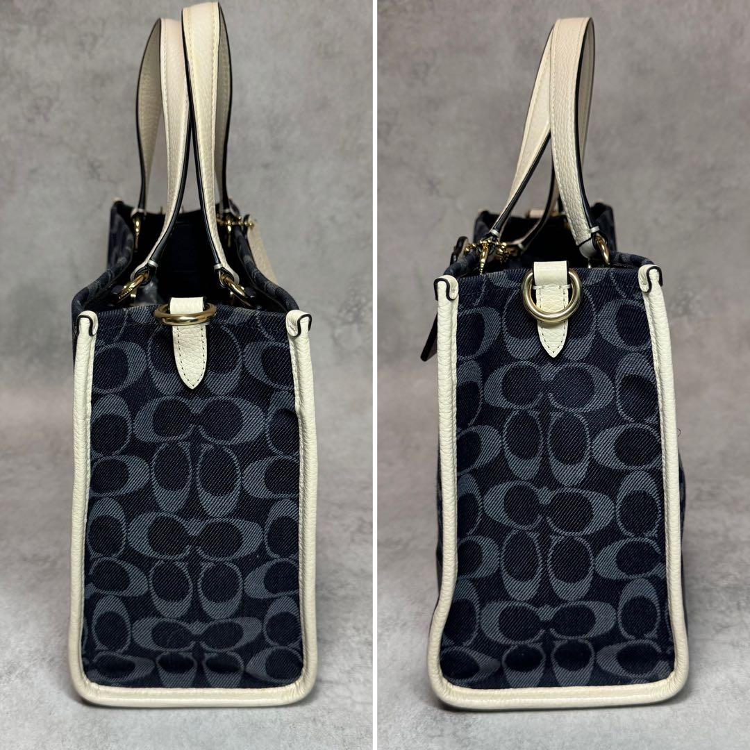 美品 コーチ デンプシートートバッグ C2826 ショルダーバッグ 2way