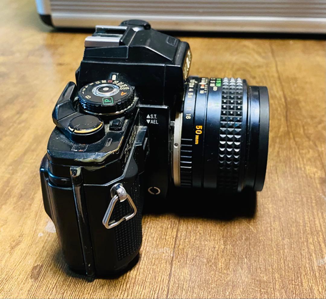 【値下げ】　Minolta X-700 ミノルタ　一眼レフカメラ レンズ3本付き