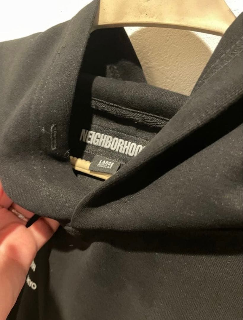 NEIGHBORHOOD. ブラックパーカー Lサイズ
