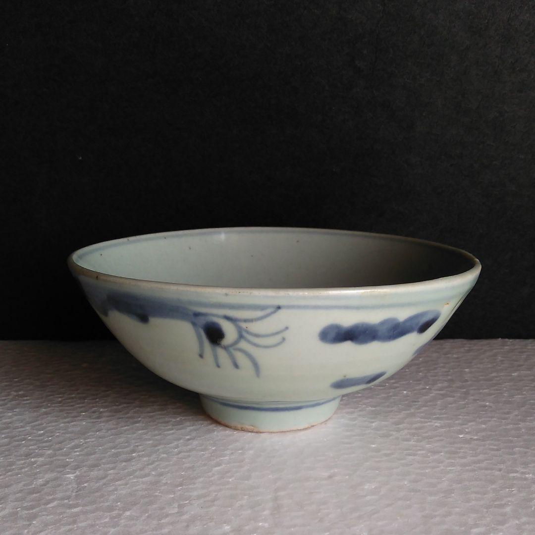 清時代古染付碗