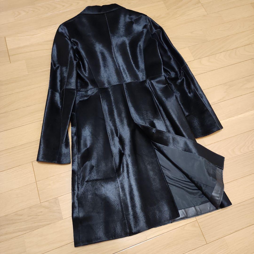 ブラック チェスターコート 3つボタン