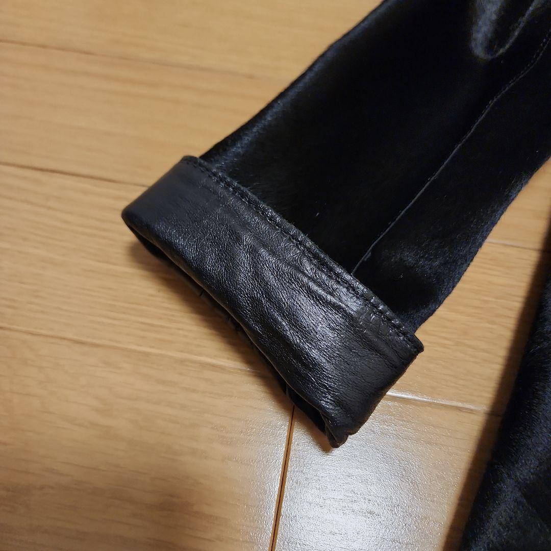 ブラック チェスターコート 3つボタン