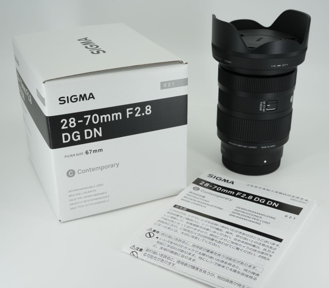 レンズ(ズーム) Sigma 28-70mm F2.8 DG DN Contempory