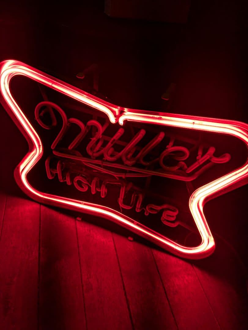 C*!様 70s　ネオンサイン Miller ビール　neon sign bee