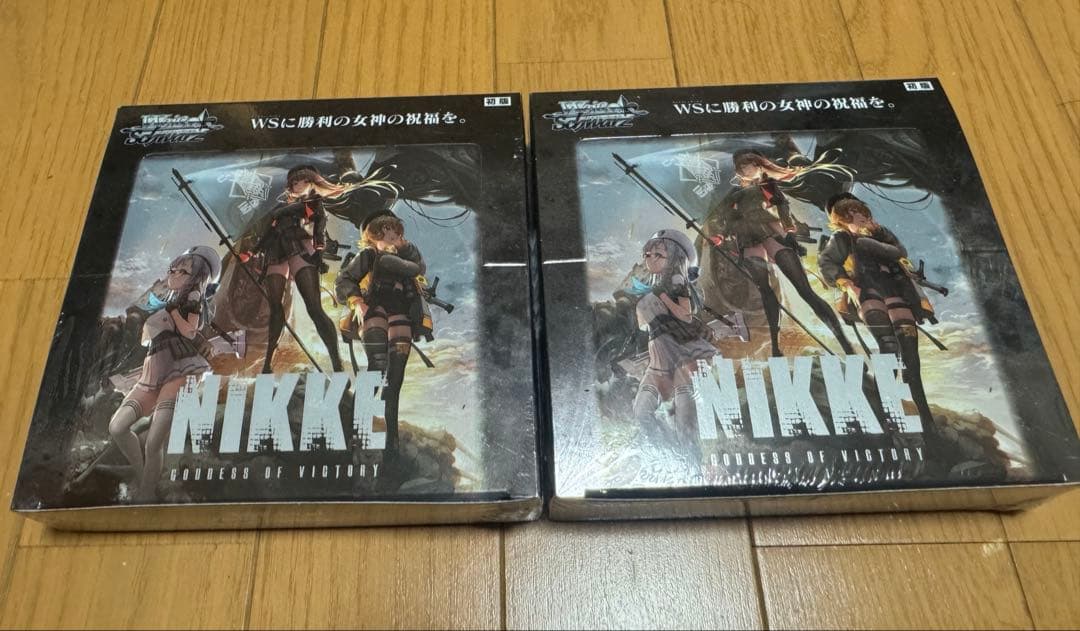 ヴァイスシュヴァルツ 勝利の女神NIKKE 未開封シュリンク付き2box（初版）