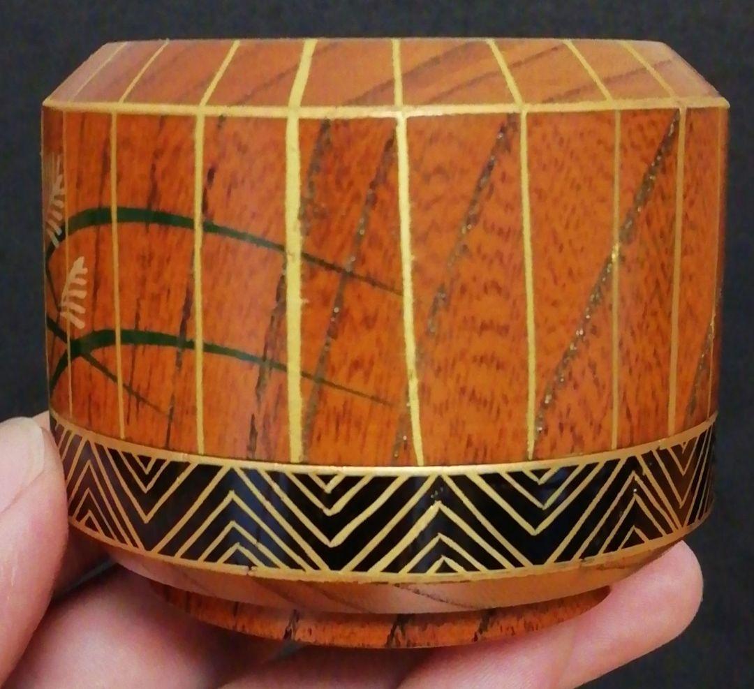 月抱作　虫籠　香合　共箱　茶道具