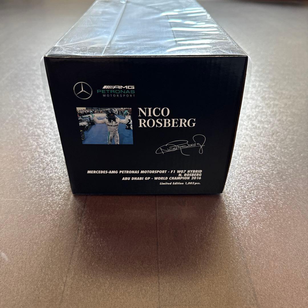 MINICHAMPS F1 WO7 HYBRID ニコ・ロズベルグ 限定版