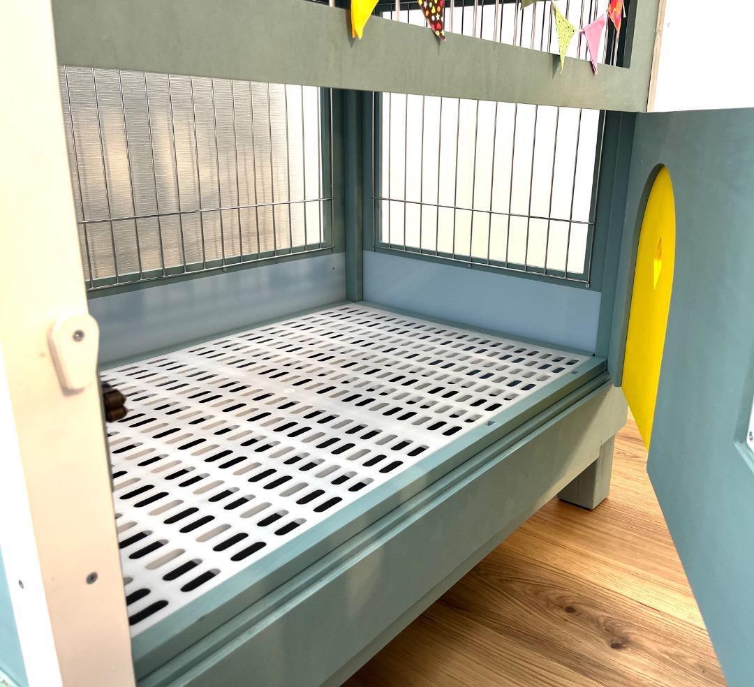 ＊訳あり激安！【もちつき】弐番館　北欧デザインペットハウス　うさぎ用ケージ