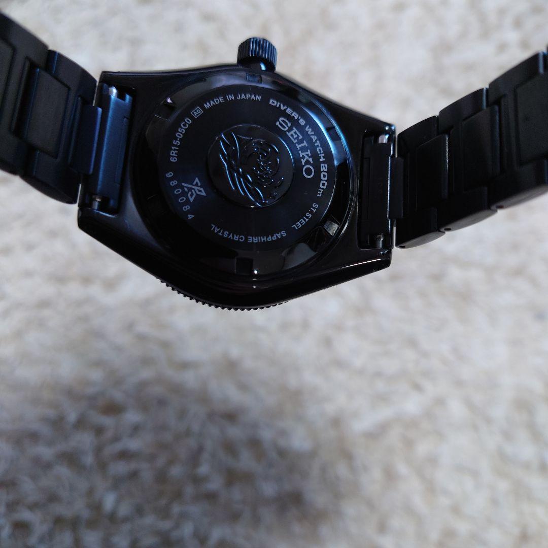 SEIKO 自動巻き腕時計 ブラック