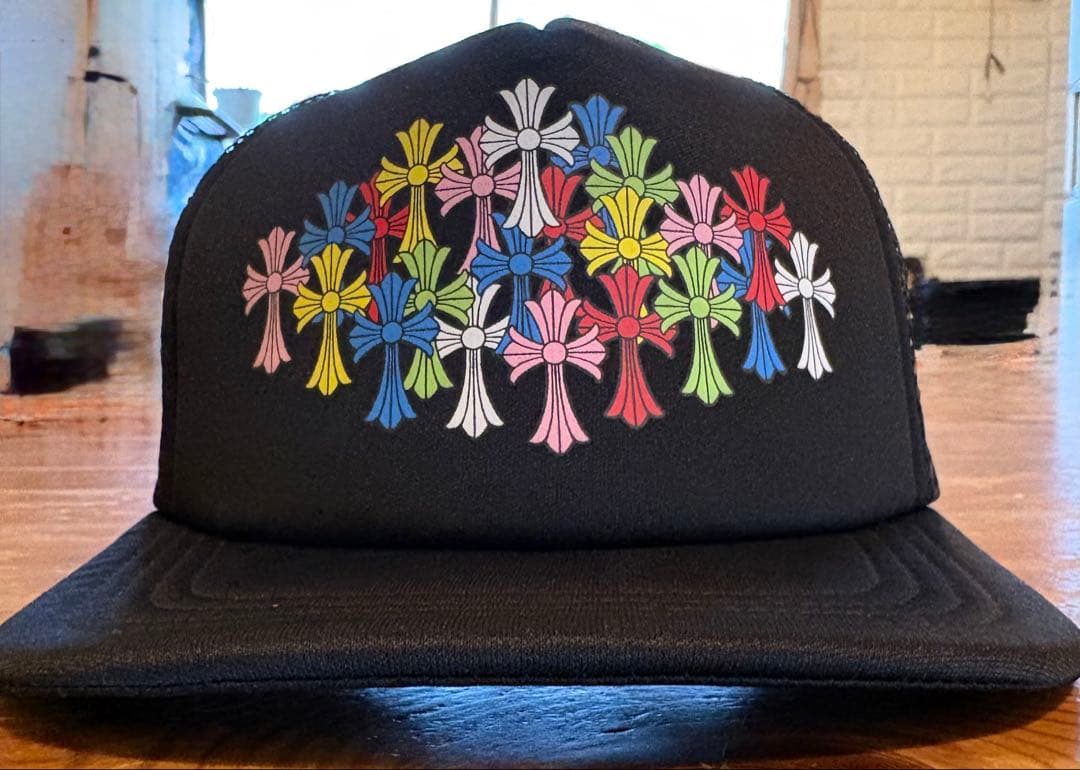 クロムハーツ マルチカラー セメタリークロス トラッカー 新品未使用　インボイス