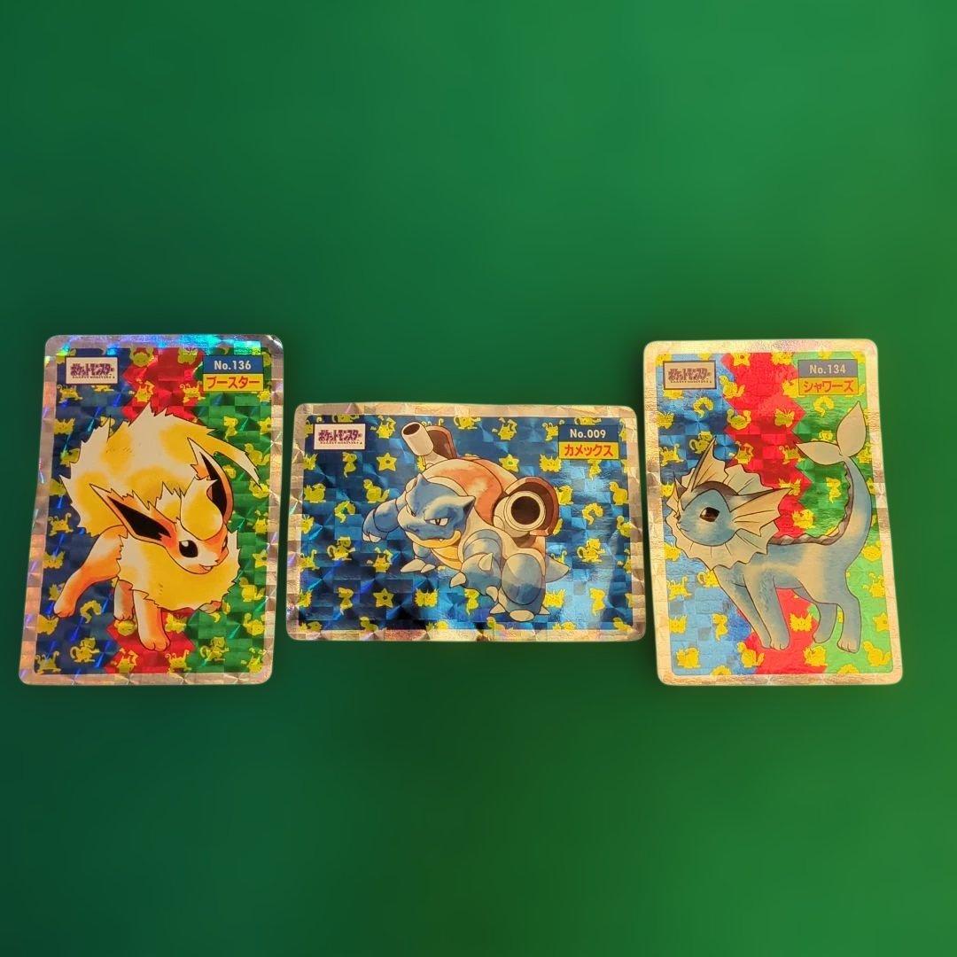 ポケモン トップサン　プリズムステッカー　3枚セット