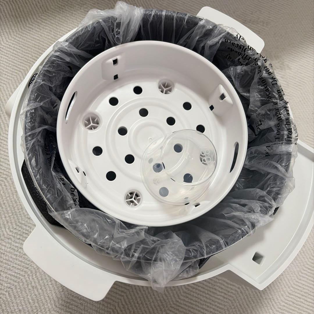 新品未使用！アイリスオーヤマ4.0L電気圧力鍋PC-MA4-W白　低温発酵蒸し器