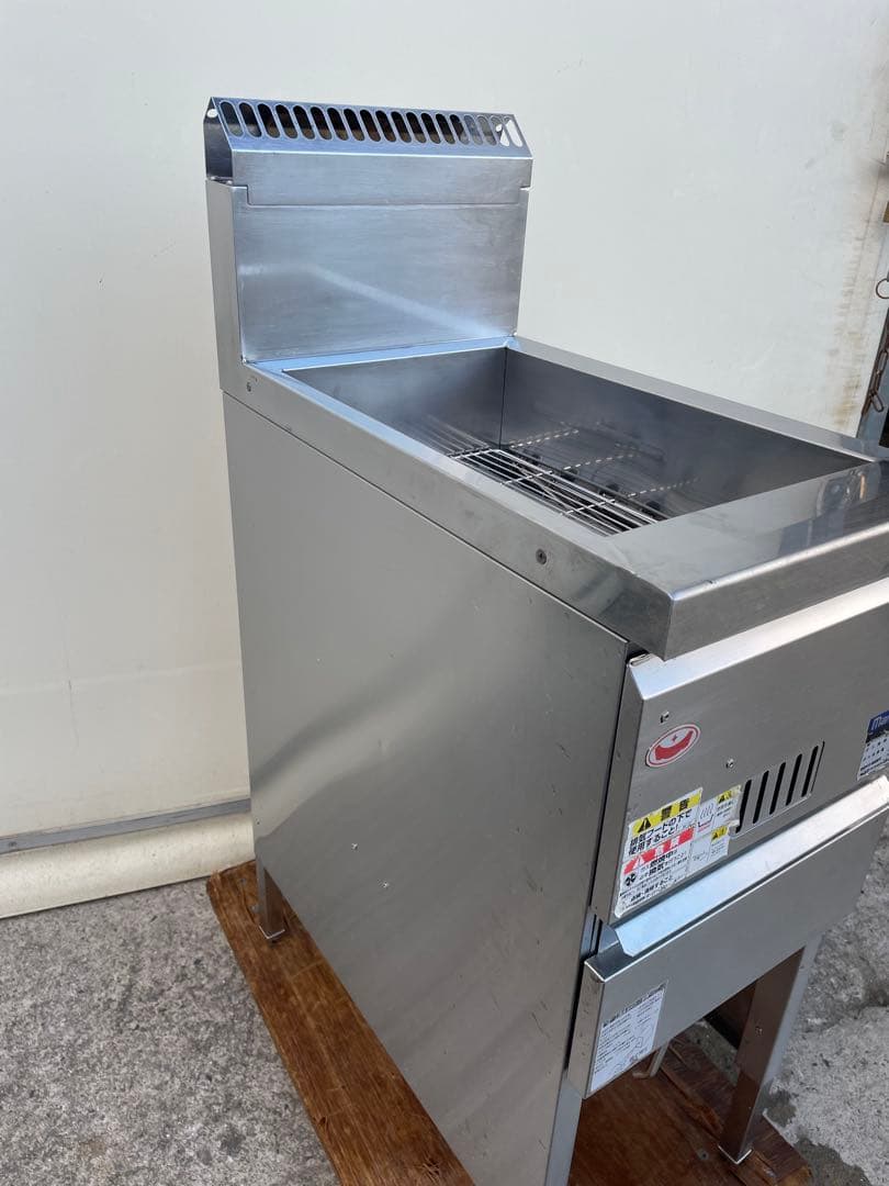 マルゼン1槽ガスフライヤー 都市ガス