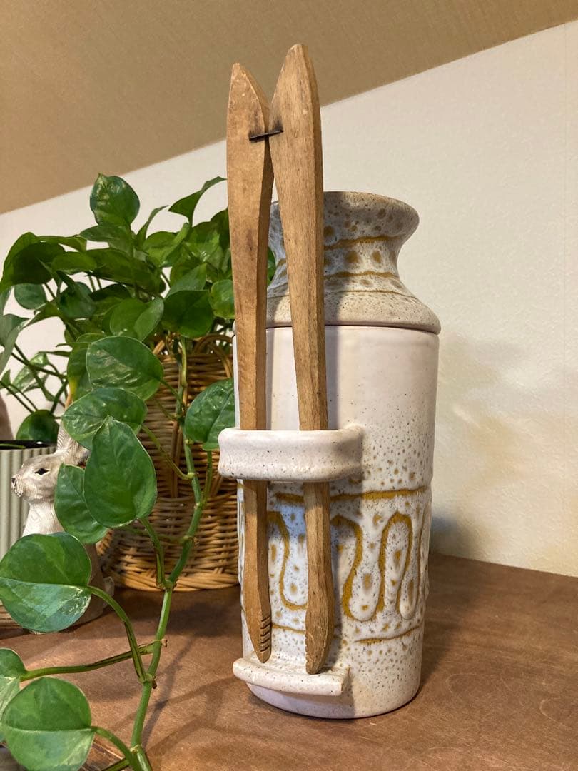 ヴィンテージ キャニスター Fat Lava CASICA