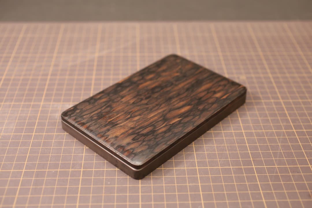 【即購入可】美品／黒柿／朱雀杢蓋／硯／骨董／書家／書道／文房四宝／古美術／古玩