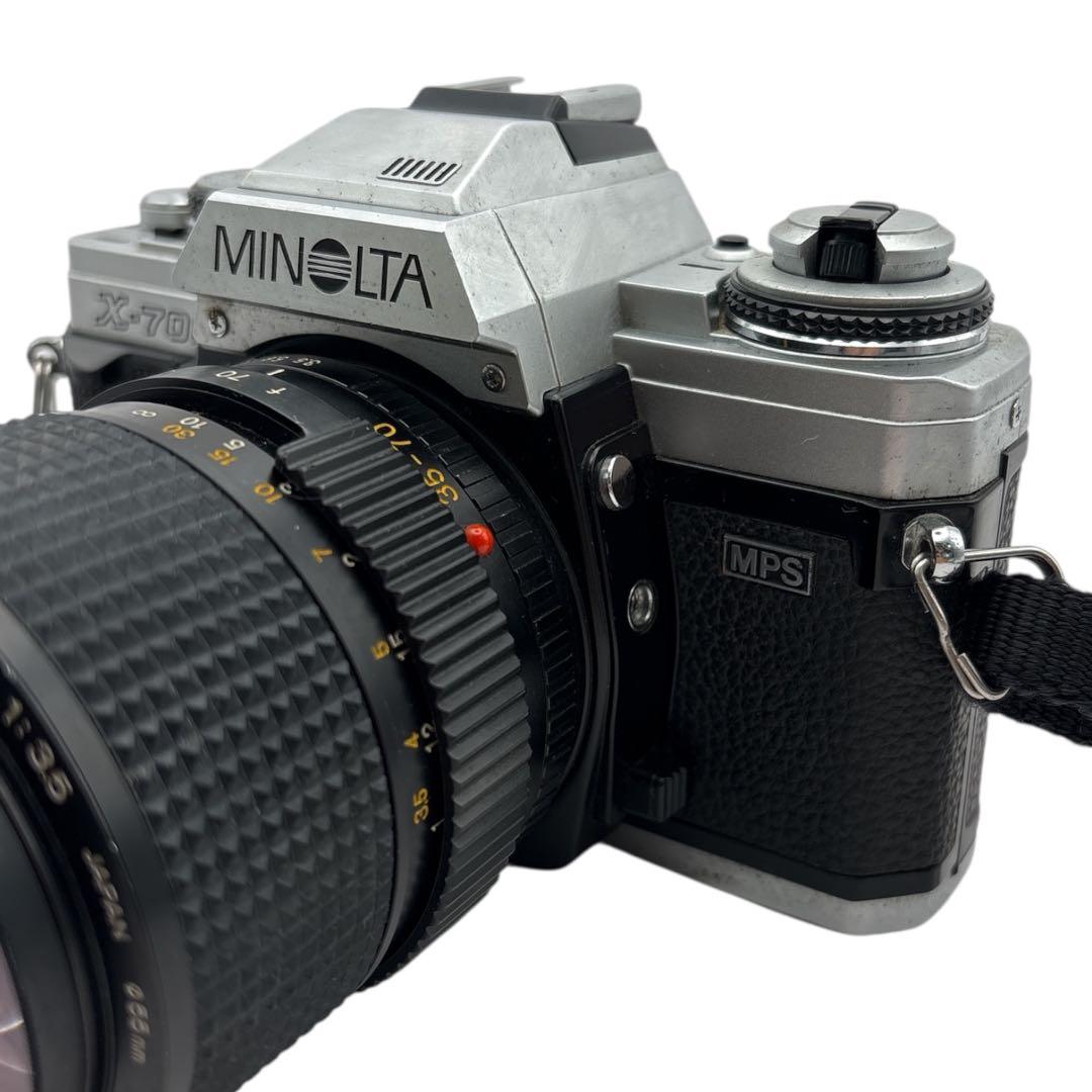MINOLTA X-700 フィルムカメラ　レンズ付き　全体的に傷や汚れあり