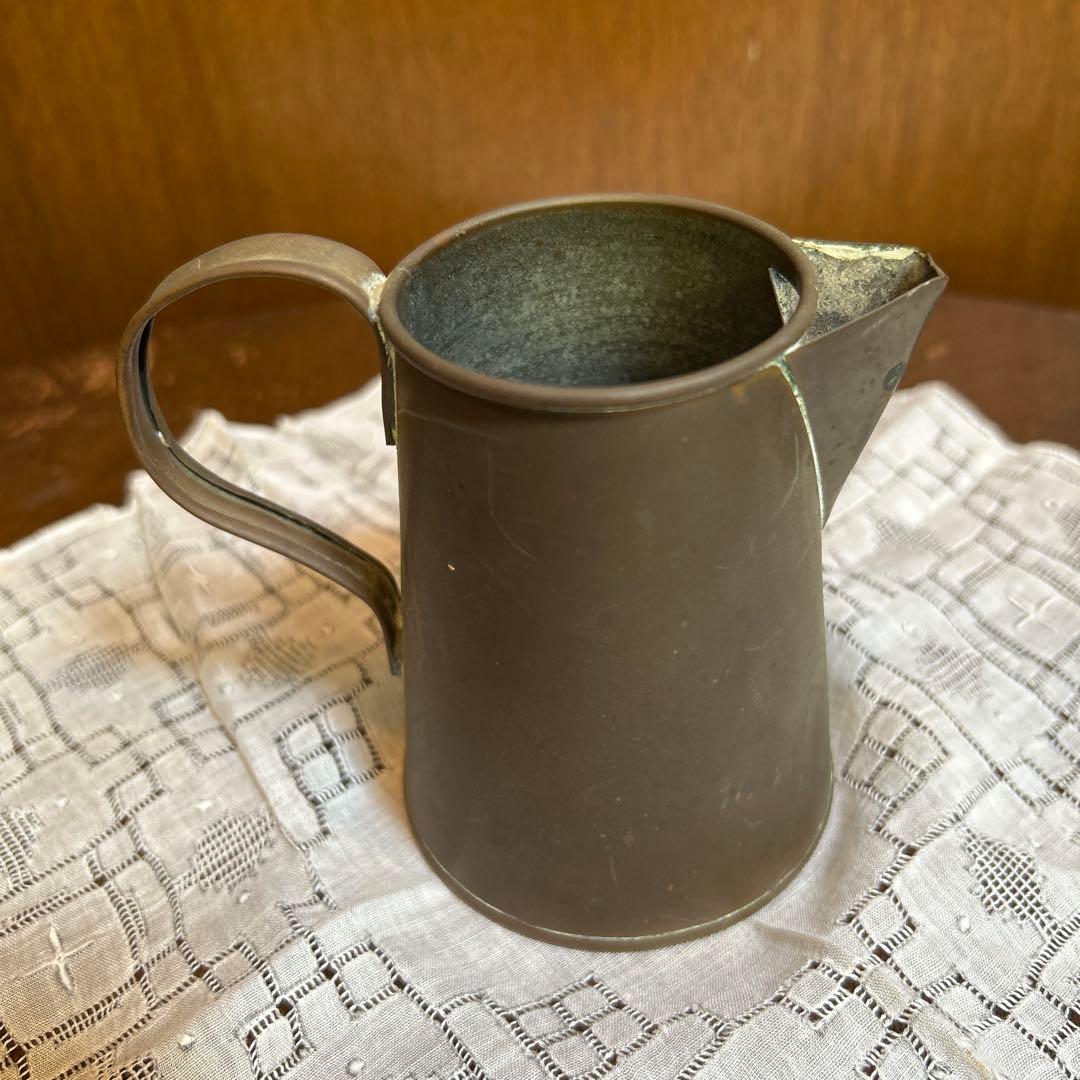 秘蔵/稀少ドイツCarl Deffner Esslingen銅の水差し/花生け