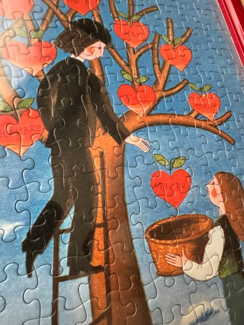 レア レイモン・ペイネ ハートの木のカレンダー パズル 完成品 300ピース