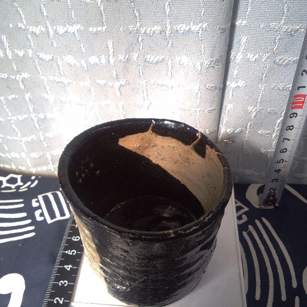 骨董２ 黒茶碗 小振り